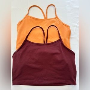 OFFLINE by Aerie racerback crop tops EUC